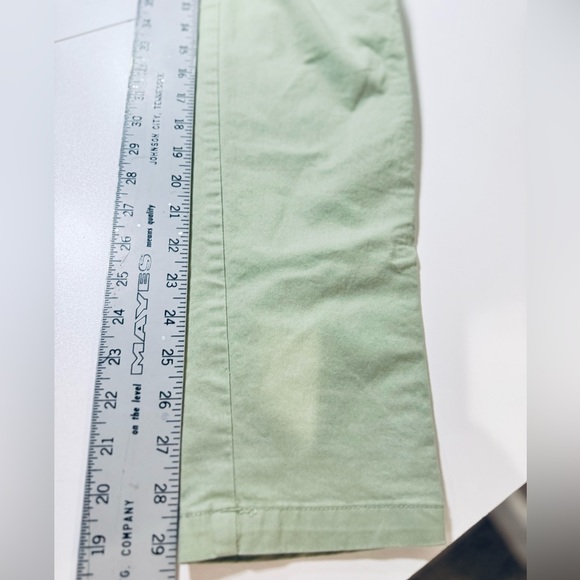 Eddie Bauer Pants Boyfriend Slim Trouser Chino Light Sage Green SZ 0 - NEW! - Picture 14 of 16